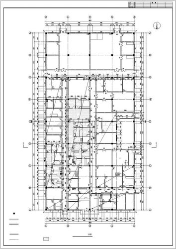 某城市二层中药饮片车间厂建筑设计图,其中包含平面图,立面图及说明图